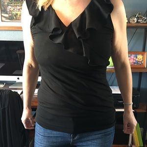 Ruffle tank top